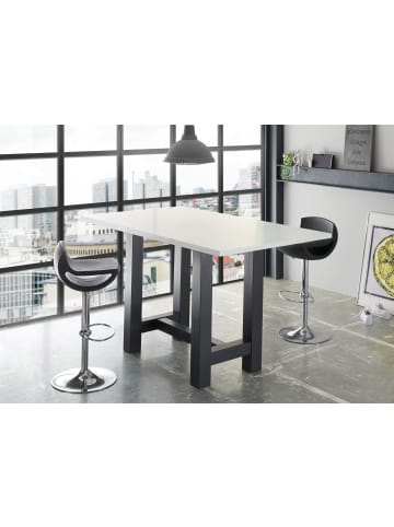 58 aufm Kessel STEHTISCH Essa 2 140 x 70 x 105 aus Holzwerkstoff Weiß Matt Lack