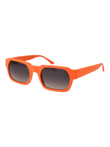 Damen Sonnenbrillen Rechteck Orange