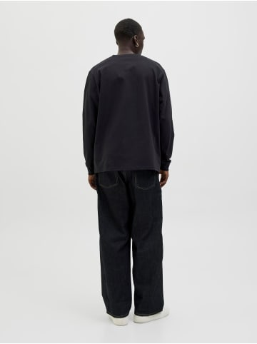 Jack & Jones Langarm-T-Shirt in Black