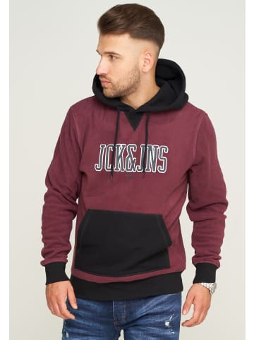 Jack & Jones Kapuzenpullover - DAMIAN SWEAT HOOD in Catawba Grape