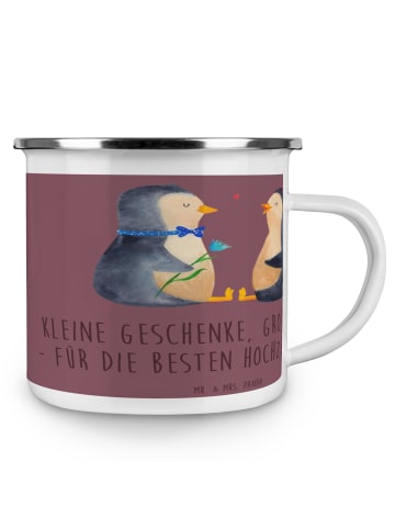 Mr. & Mrs. Panda Pott Gastgeschenke Freude mit Spruch in Kaffa Coffee