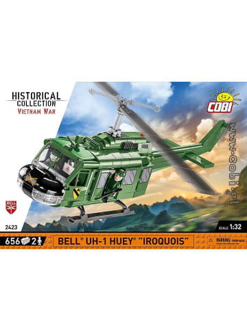 Cobi Modellbauset Klemmbausteine 2423 Bell UH-1 Huey Iroquois - ab 11 Jahre