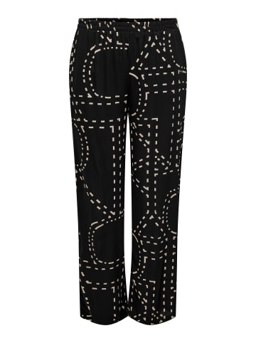 ONLY Carmakoma Hose mit weitem Beinschnitt in Black