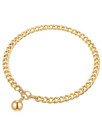 Lulu & Jane Halskette Metall-Legierung in gelbgold