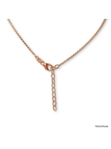SilberDream 925 Silber vergoldet (Roségold 333) Damen SilberDream Kette  ca. 41,5cm