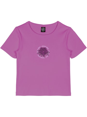 Santa Cruz Shirt "Ringed Arrangement T-Shirt" in Lila