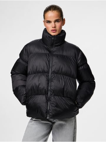 Pieces Pufferjacke in Black