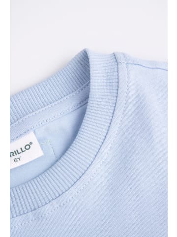 Coccodrillo T-Shirt mit kurzen Ärmeln in blau
