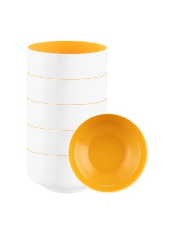 Seltmann Weiden 6er Set Schüsseln Sento Home Pure Colors in ø 20,3 cm in Mango Orange