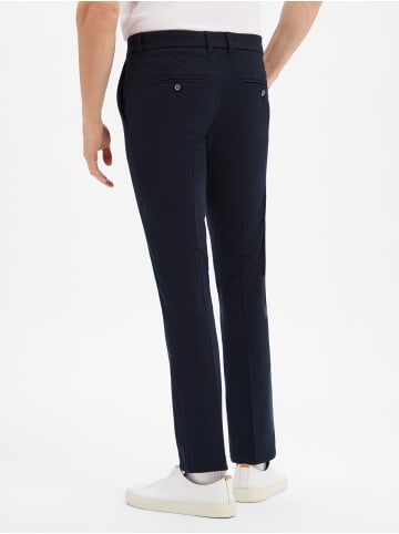 Finshley & Harding Hose Dylan Slim Fit in marine