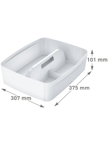 Leitz Einsatz myBox groß mit Griff weiß