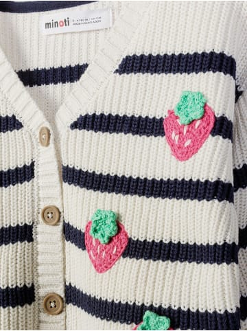 Minoti Cardigan 30KNIT105 in Blau