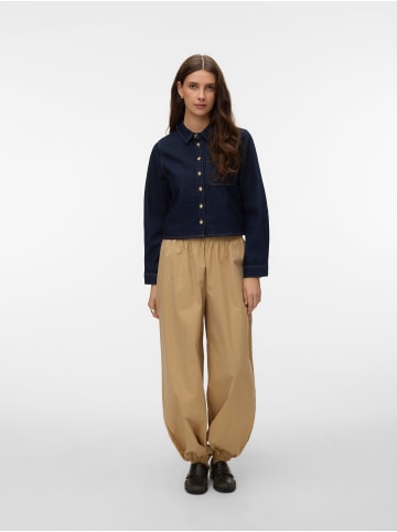 Vero Moda Jeanshemd in Dark Blue Denim