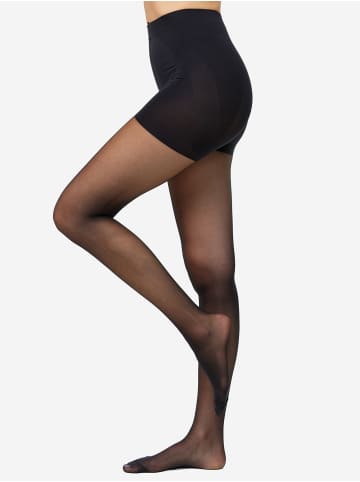 Nur Die  Feinstrumpfhose Goodbye Laufmaschen Shape 20 DEN in Schwarz