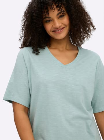 sheego Shirt in kalkmint
