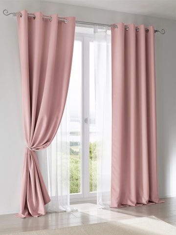 Heine Dekoschal in rose
