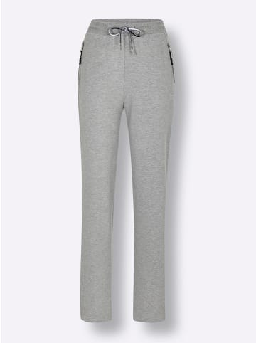 WITT WEIDEN Freizeithose in grau-meliert