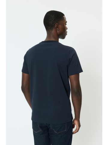 Matinique T-shirt MAjeremy Gerade Passform in Dark Navy