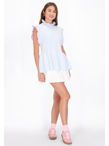 myMo Blouse in light blue light rose