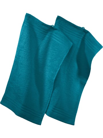 REDBEST Frottier Gästetuch 2er-Pack New York in petrol