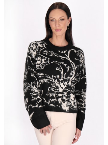 Albee Women Pullover in Schwarz Duncreme