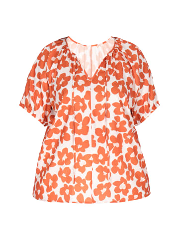 IZIA Plus Size Blouse in Orange