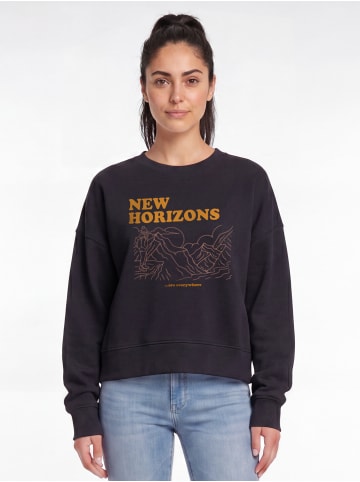 wat? Apparel Sweatshirt New horizons are everywhere in Schwarz