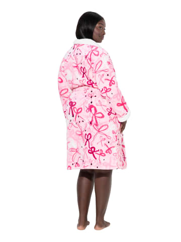 Ulla Popken Bademantel in baby rosa