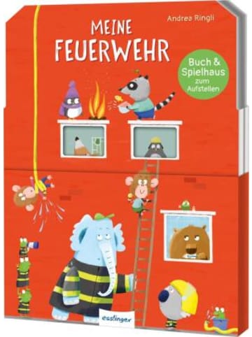 Esslinger Buch - Buch & Spielhaus zum Aufstellen: Meine Feuerwehr