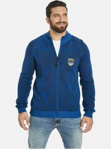 Jan Vanderstorm Strickjacke VERMUNDUR in royal blau