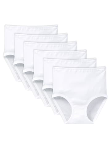 Schiesser Slip 6er Pack in Weiß