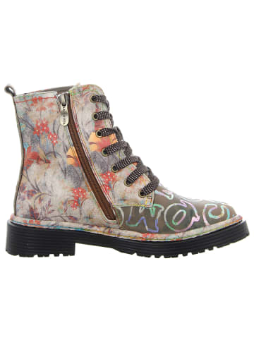 LAURA VITA Schnürstiefelette in bunt