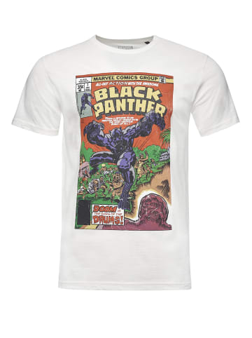 Recovered T-Shirt Marvel Black Panther in Beige