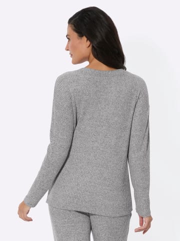 creation L Shirt in grau-meliert