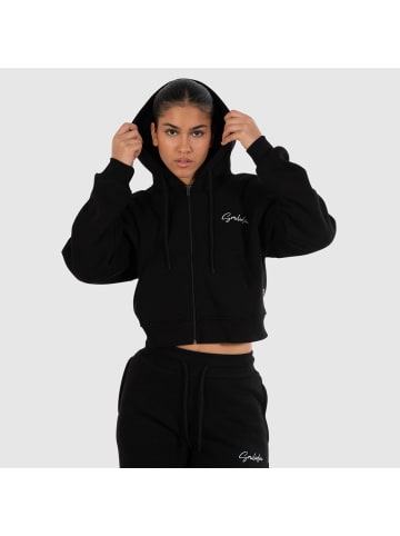 SMILODOX Zip Hoodie Calma in Schwarz