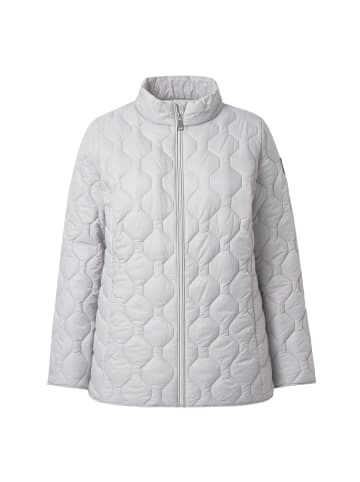 Ulla Popken Steppjacke in hellgrau