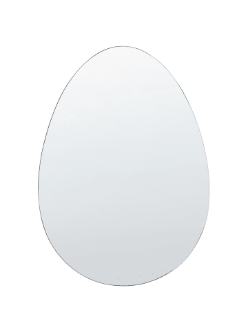 Beliani Wandspiegel MONTRESOR in Silber - (W) 50 x (H) 70 x (L) 1 cm