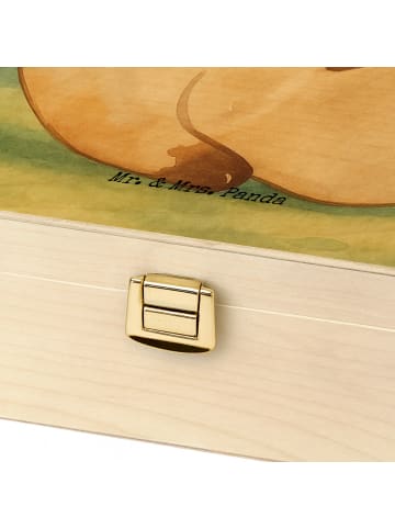 Mr. & Mrs. Panda Teedose Hund Marienkäfer Design ohne Spruch in Weiß