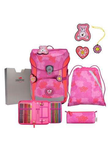 DerDieDas ErgoFlex Easy Schulranzen-Set in Roses