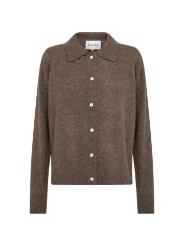 Levete Room Pullover LR-ELOISE in L9894 - COFFEE MELANGE
