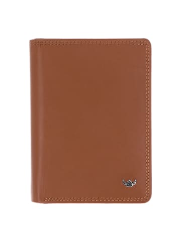 Golden Head Polo Ausweisetui RFID Leder 9 cm in cognac