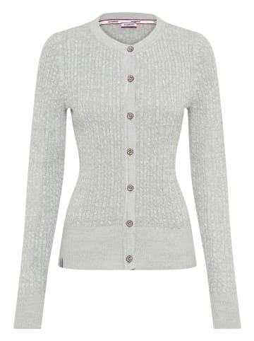 Kangaroos Strickjacke in graumélange