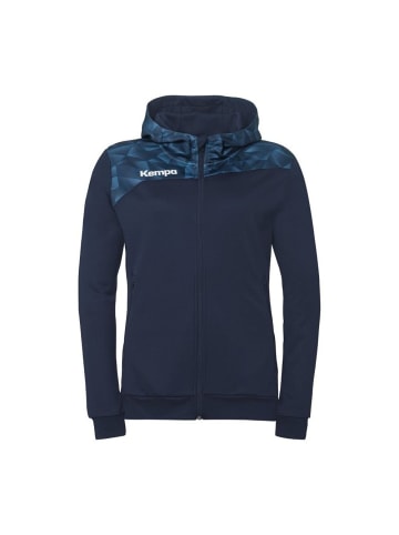 Kempa Trainingsjacke "Athletics 29 Kapuzenjacke Damen" in Blau
