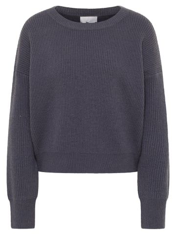 RISA Strick Pullover in Graublau