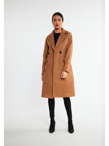 faina Damen Mantel in Kamel
