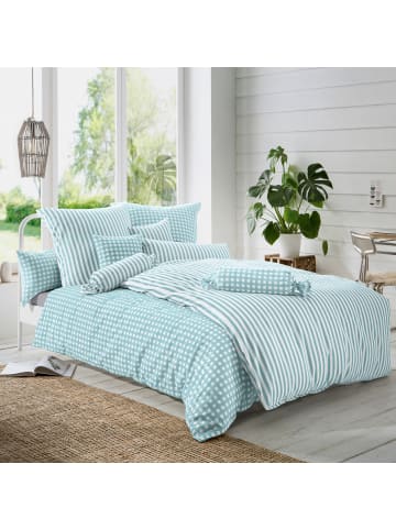 Erwin Müller Seersucker Bettwäsche Kronach in blau