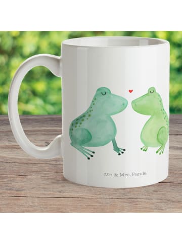 Mr. & Mrs. Panda Kindertasse Frosch Liebe ohne Spruch in Weiß