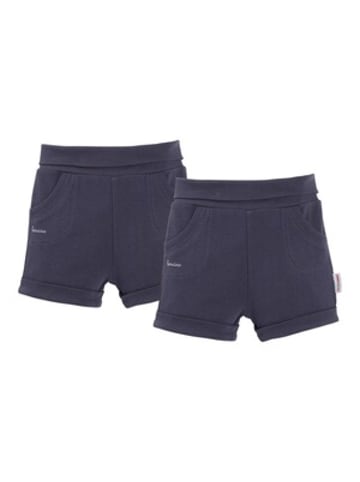 Bornino 2er-Pack Shorts in Blau