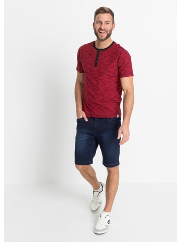 WITT WEIDEN Kurzarm-Shirt in rot-schwarz-gestreift