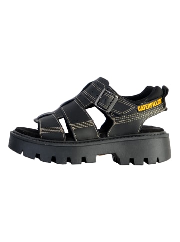 Caterpillar Rigor Riemchensandale Schwarz